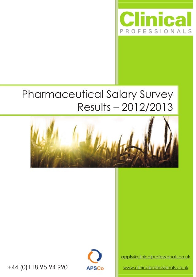 pharmaceutical-salary-survey-results-2012-2013