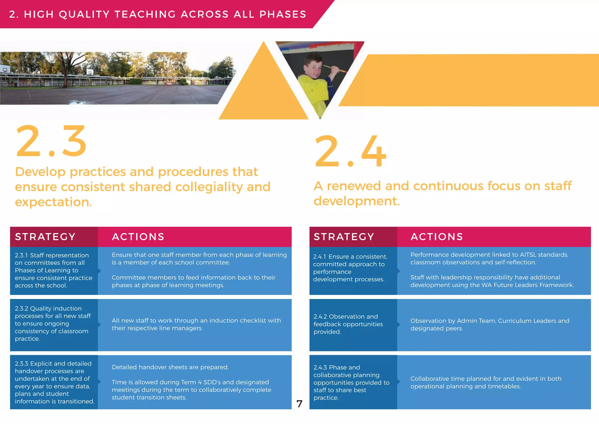 Calista Primary School Business Plan | PDF