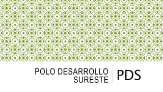 POLO DESARROLLO
SURESTE PDS
 