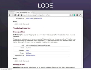 LODE




Monday, May 16, 2011
 