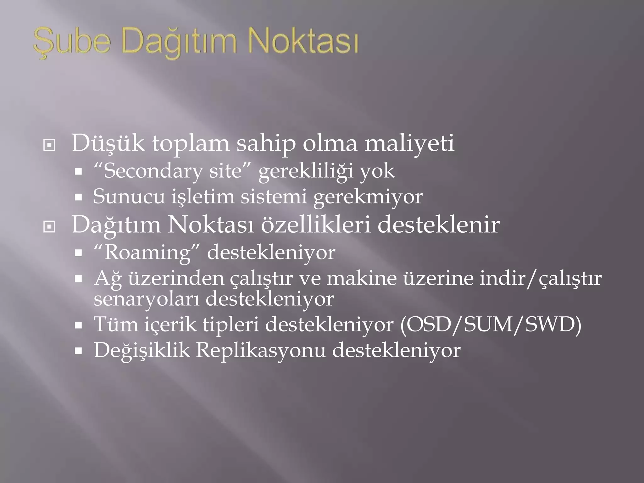 Var olan bir kullanıcı için işletim sistemini yeni donanım üzerine yükleme