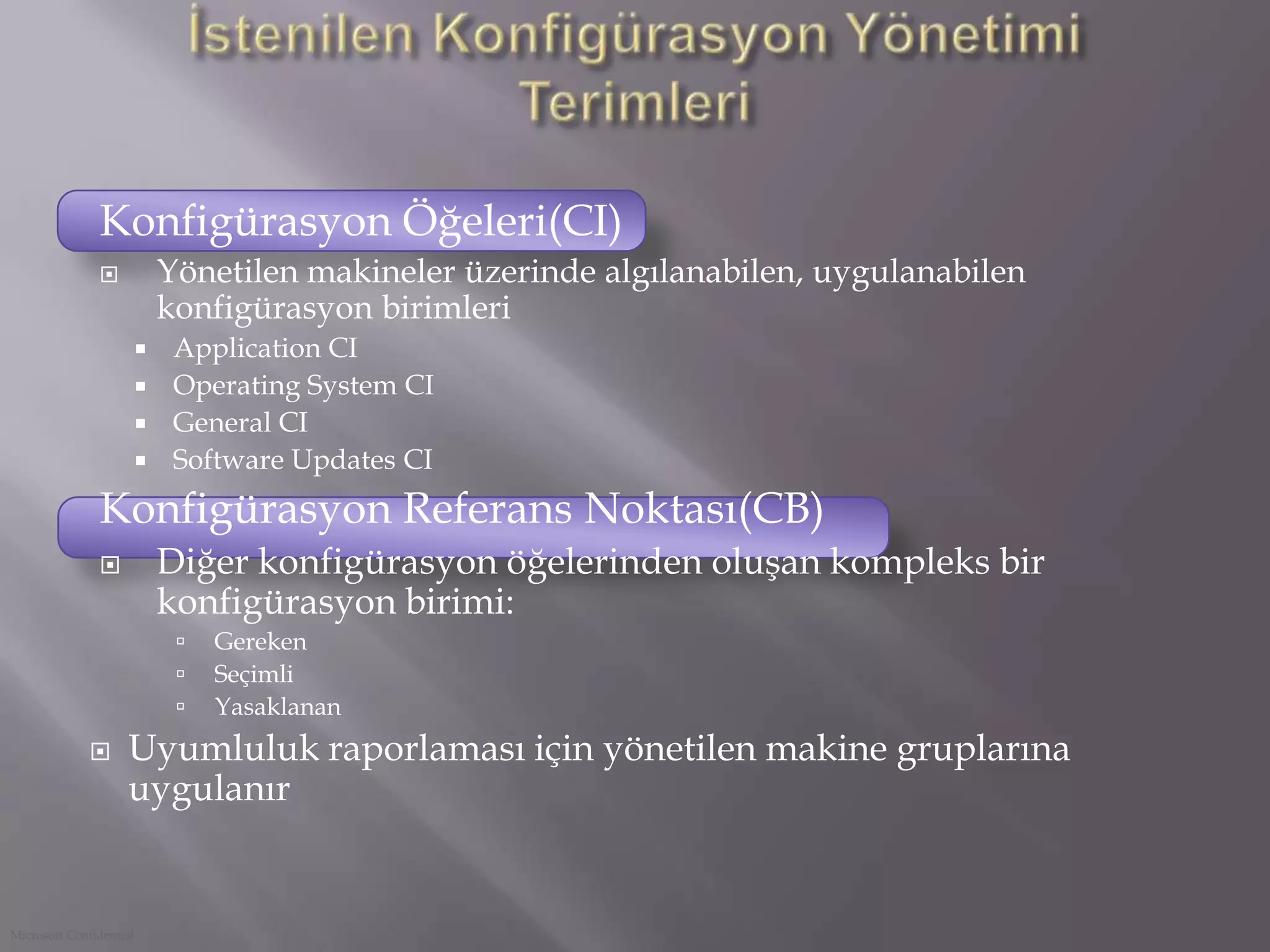 Sil ve yükle değil