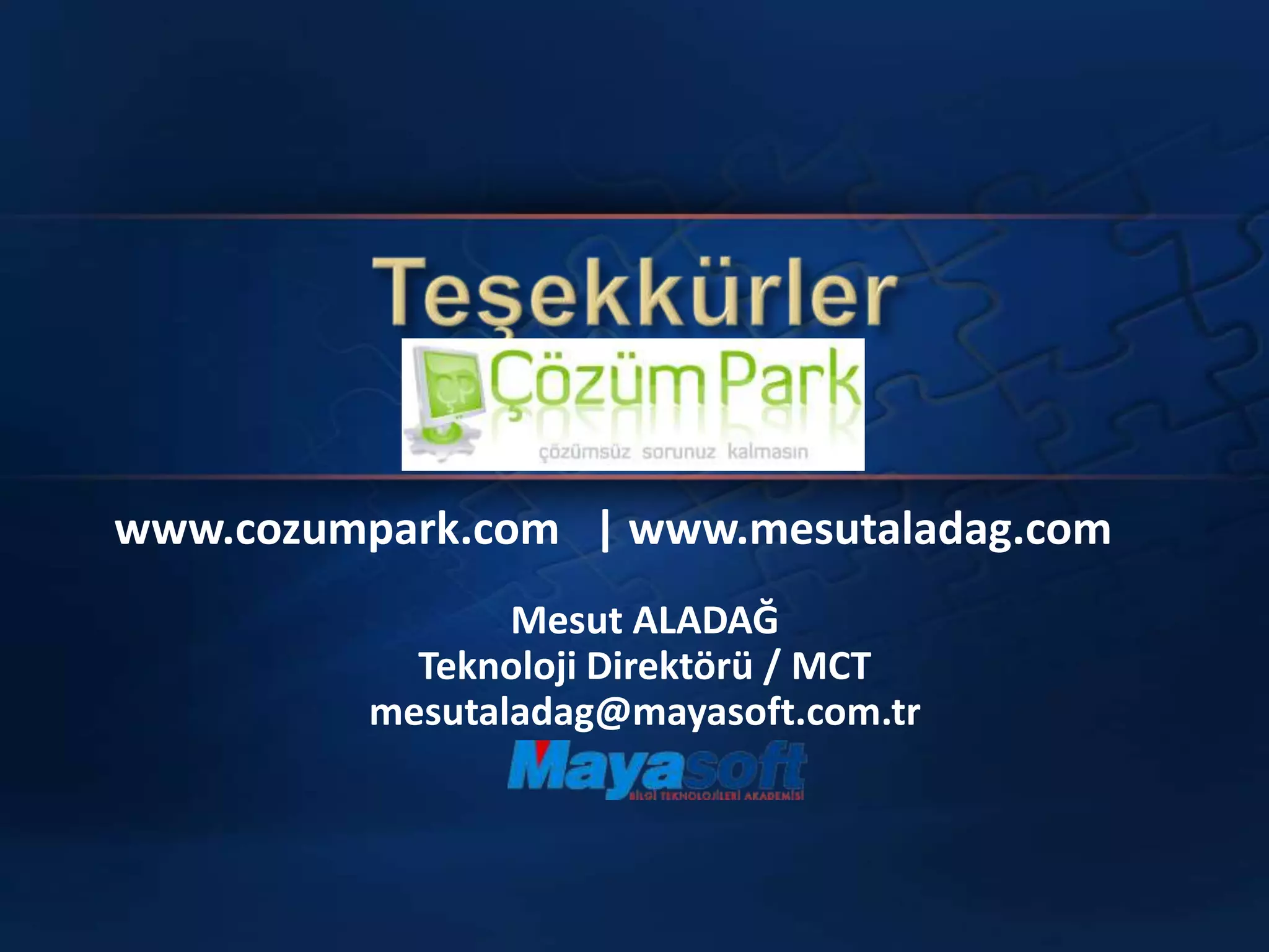 Kurum içi ve kurum dışı kullanım