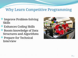 Introduction To Competitive Programming and online judge platforms | PPTX