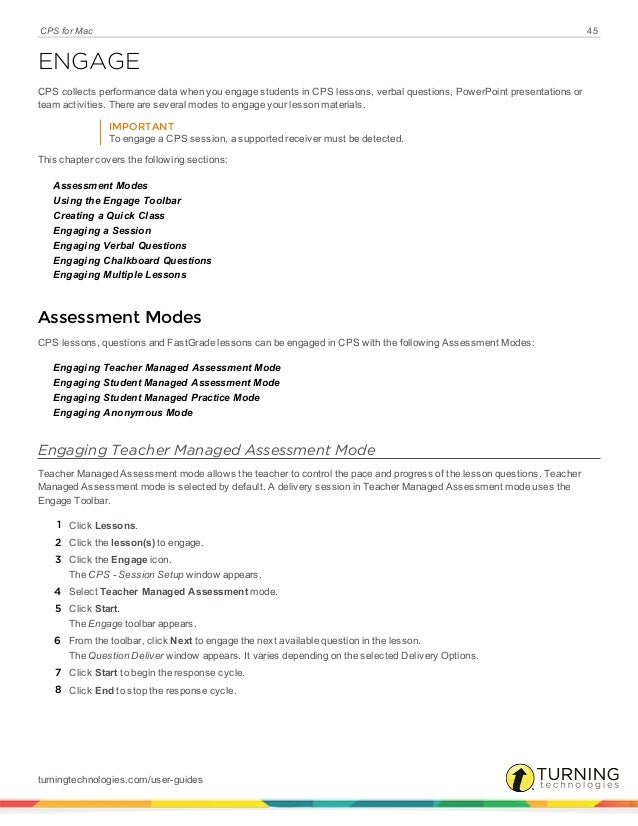 Cps for mac user guide