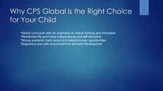 CPS Global A Premier International Residential School in Chennai.pptx