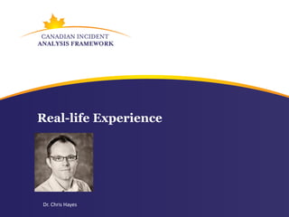 Real-life Experience




Dr. Chris Hayes
 