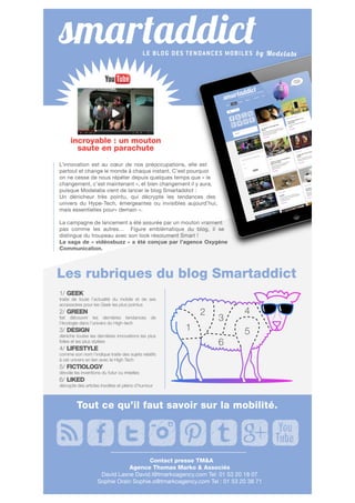 SmartAddict, le blog des tendances mobiles by Modelabs