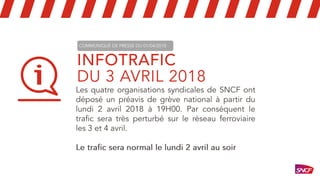 Cp sncf  info trafic du 03 avril 2018 lorraine