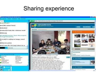 Sharing experience 