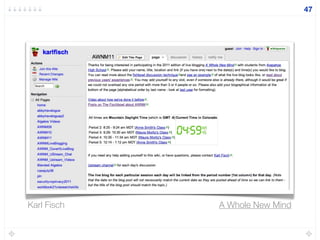 A Whole New MindKarl Fisch
47
 