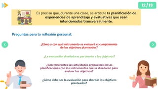 Planificacion efectiva para una clase, recoendaciones y componenetes de ...