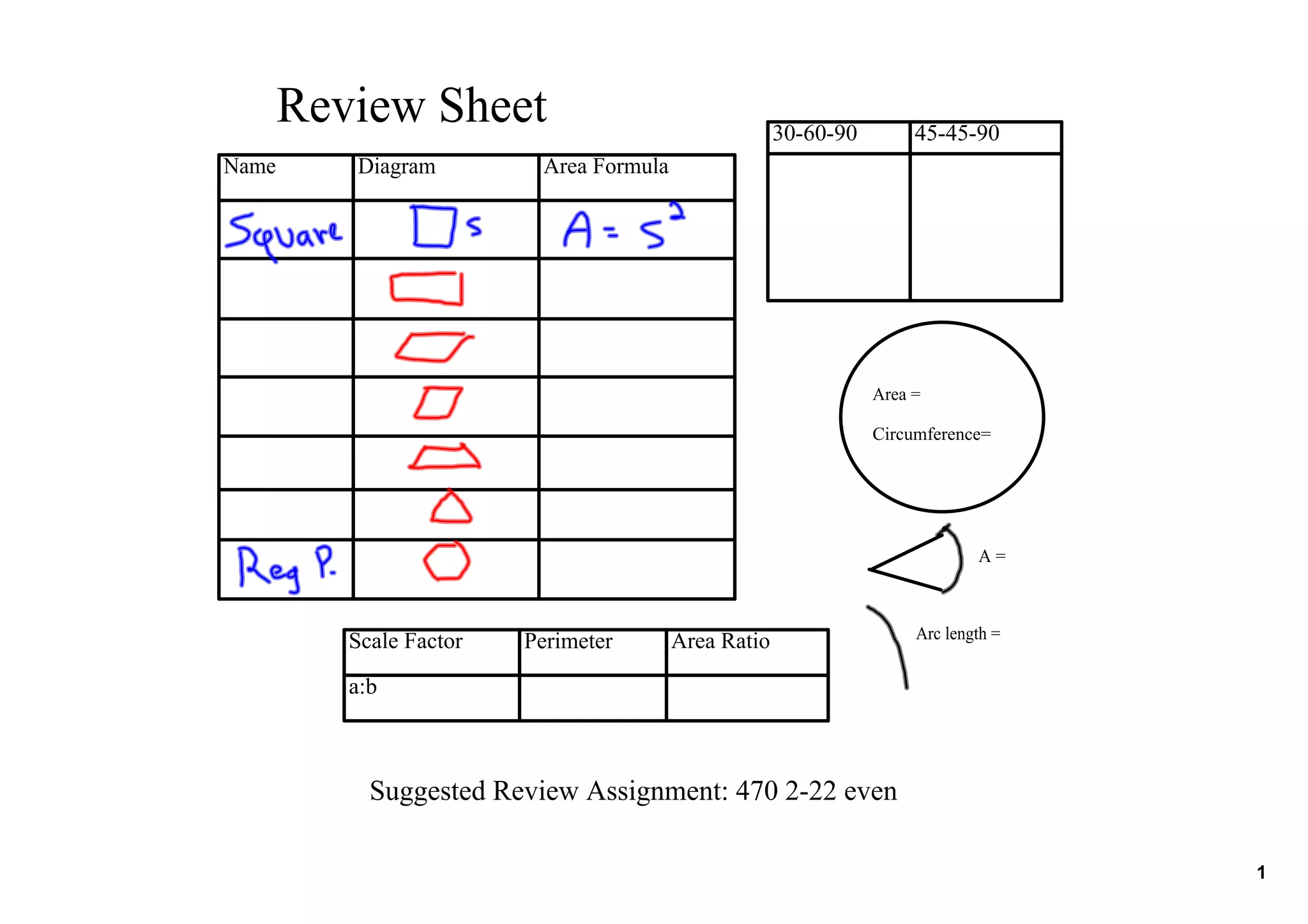 Cpt 11 Review Sheet
