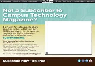 MAGAZINE: Campus Technology 20121201