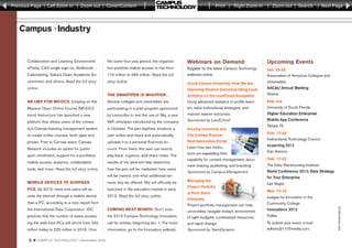 MAGAZINE: Campus Technology 20121201
