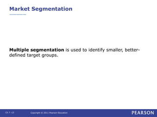 Principles of Marketing chapter 7 philip kotler global edition | PPT