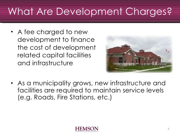What Are Development Charges? : Development charges in Ontario and ...