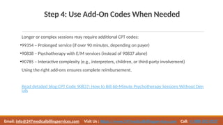 CPT Code 90837 How to Bill 60-Minute Psychotherapy Sessions Without ...