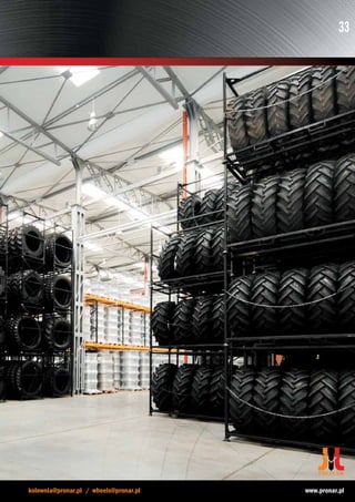 Pronar agricultural, forestry, OTR wheels catalogue | PDF