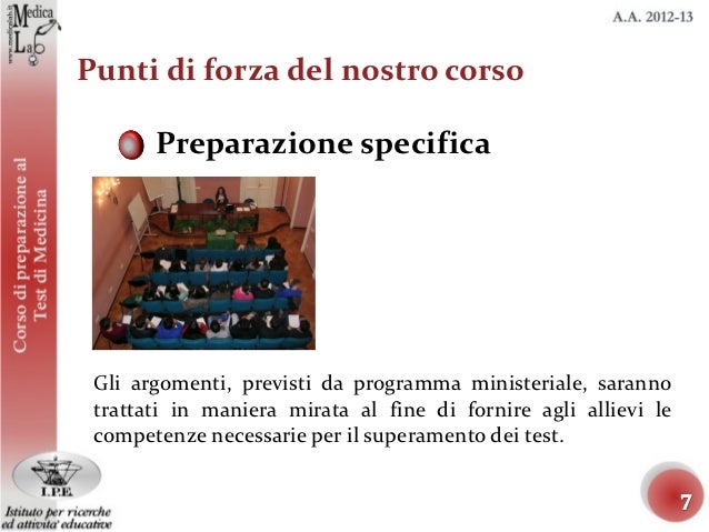 Miglior Corso Di Preparazione Test Medicina