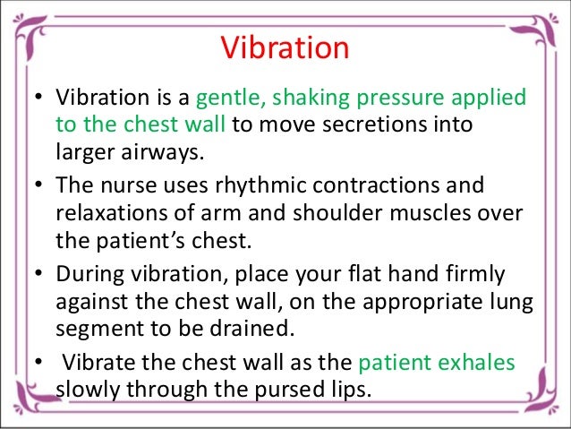 chest physiotherapy postural drainage chest physiotherapy
