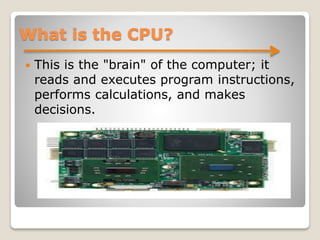 CPU | PPT