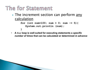 While , For , Do-While Loop | PPTX