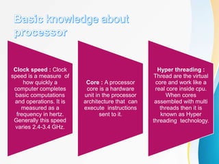 Computer Speed Hz Cpu | PPT