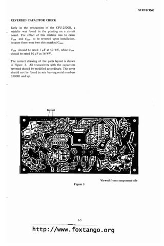 Cpu2500 servmanual
