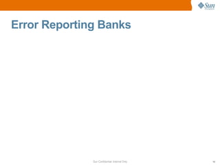 Error Reporting Banks 