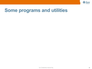 Some programs and utilities 