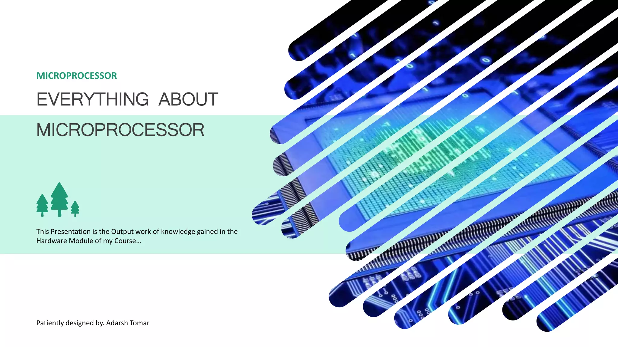 Microprocessor History, Architecture and Importance PPT