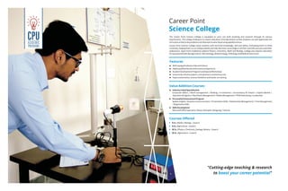 Career Point University Brochure 2017-2018 | PDF