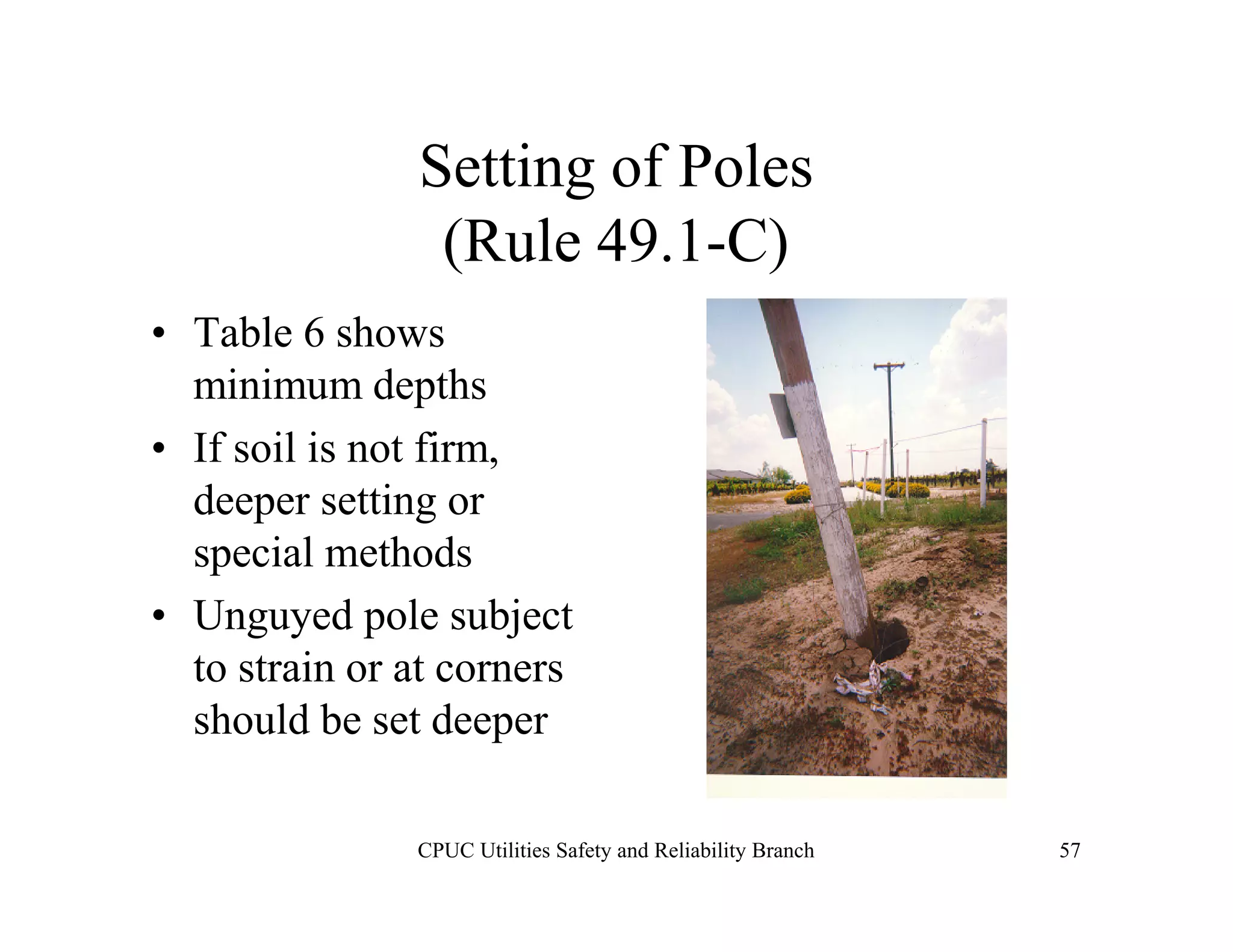 CPUC - General Orders 95, 128 & 165 | PDF