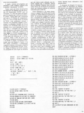 Revista CPU MSX - No. 01 - 1988