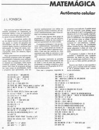 Revista CPU MSX - No. 01 - 1988