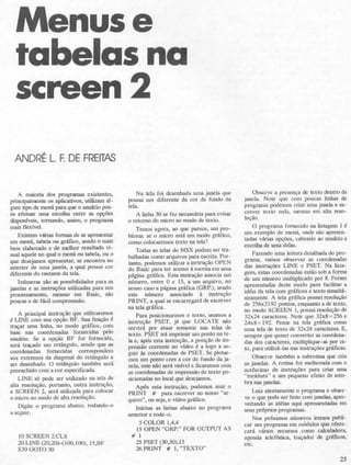 Revista CPU MSX - No. 01 - 1988