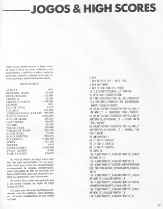 Revista CPU MSX - No. 01 - 1988