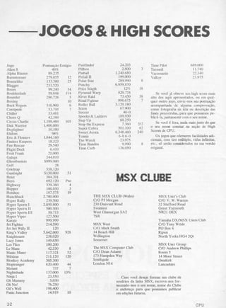 Revista CPU MSX - No. 02 - 1988