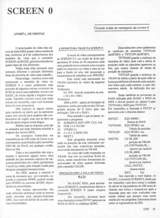 Revista CPU MSX - No. 04 - 1988