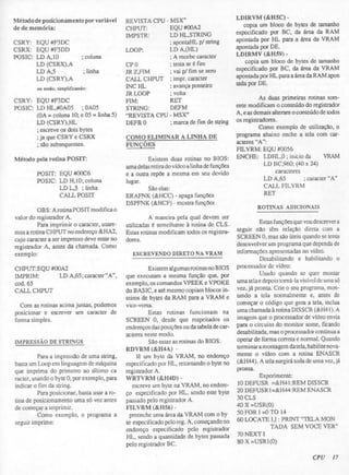 Revista CPU MSX - No. 04 - 1988