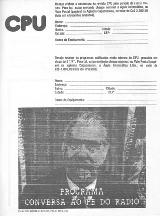 Revista CPU MSX - No. 04 - 1988