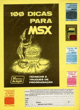 Revista CPU MSX - No. 04 - 1988