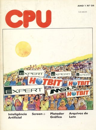 Revista CPU MSX - No. 04 - 1988