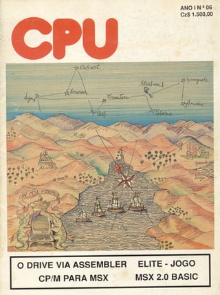 Revista CPU MSX - No. 06 - 1988
