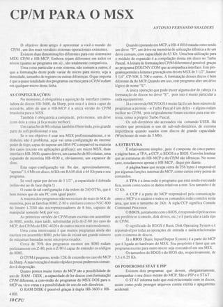 Revista CPU MSX - No. 06 - 1988