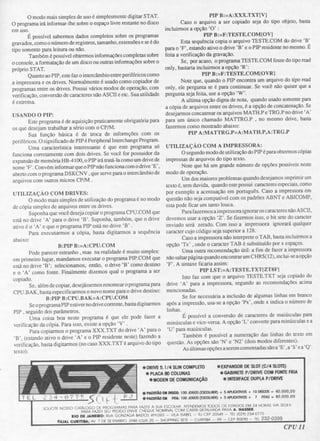 Revista CPU MSX - No. 06 - 1988