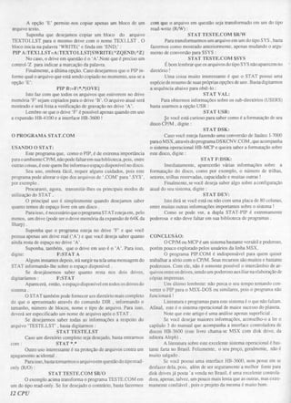 Revista CPU MSX - No. 06 - 1988