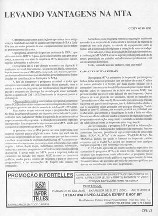 Revista CPU MSX - No. 06 - 1988