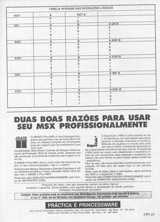 Revista CPU MSX - No. 06 - 1988